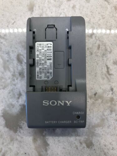 SONY BC-TRP Battery Charger For SONY NP-FH & NP-FP Series Info-Lithium Batteries