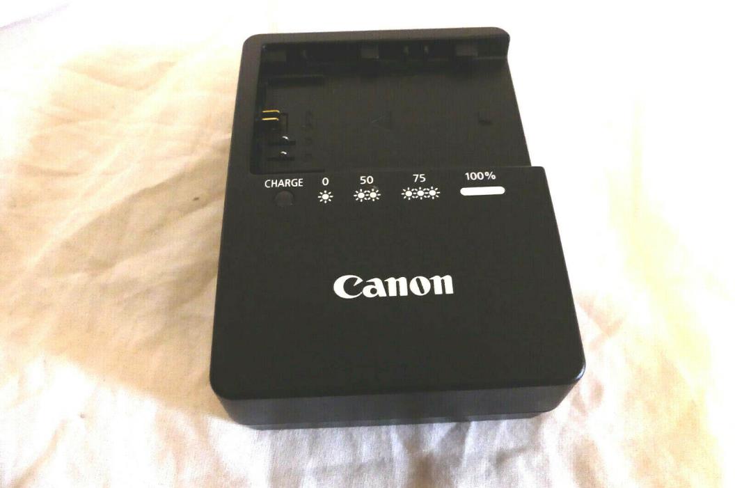 CANON LC-E6 BATTERY CHARGER FOR CANON 7D AND 7D MARK II LP-E6 BATTERY CHARGER 5D