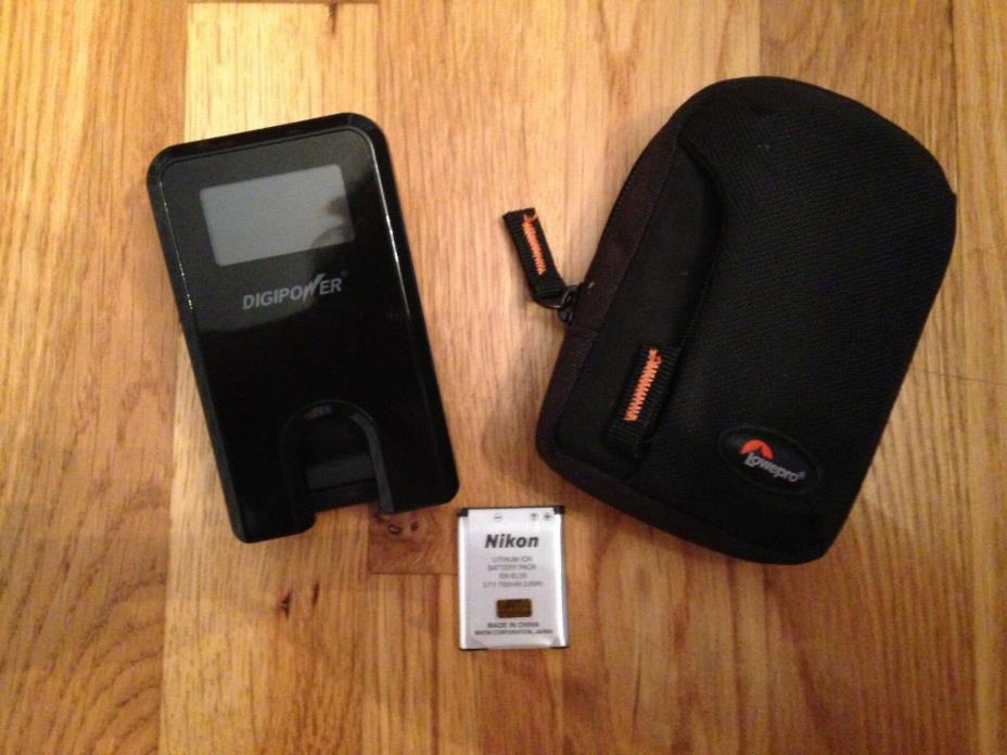 Nikon Digital Camera Accessories Lithium Battery Charger Lowepro Tahoe10 Case