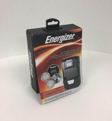 Energizer ENC-MUL Multi-Fit Charger for Digital Camera Batteries (Black)
