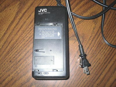 Genuine JVC AC Power Adapter AA-V3U Camcorder Battery Charger Priority Shipping