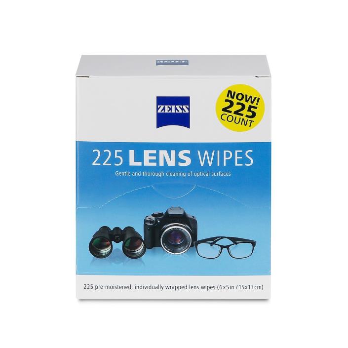 Zeiss Lens Cleaning Wipes, 225 CT