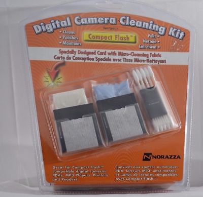 Norazza Digital Camera Cleaning Kit for Compact Flash - Clean, polish, maintain