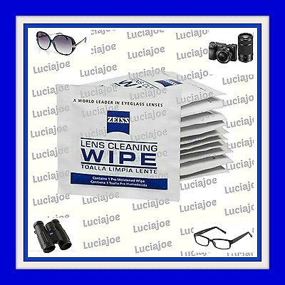 100 pre-moistened lens wipes, cad-cam  etc, Lens cleaning