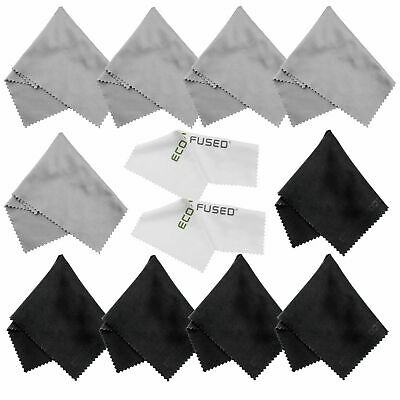 Microfiber Cleaning Cloths 10-Cloths Ideal for Cleaning Glasses Lenses Screens