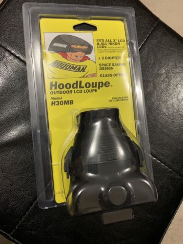 Hoodman H30MB HoodLoupe Outdoor LCD Viewfinder for 3.0