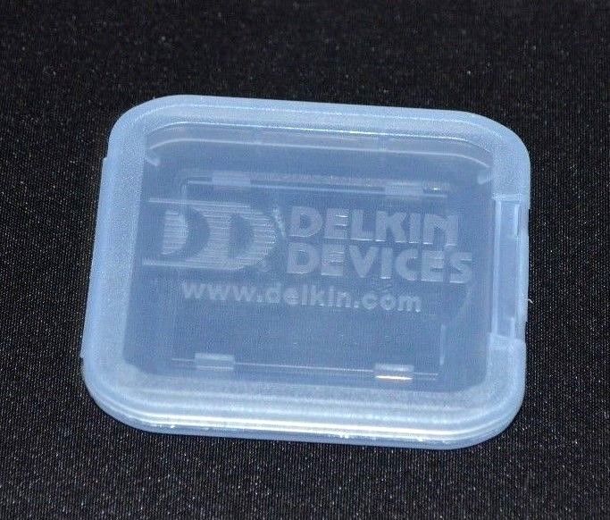 Delkin Devices Standard SD SDHC Memory Card Case Holder Box Storage Original OEM