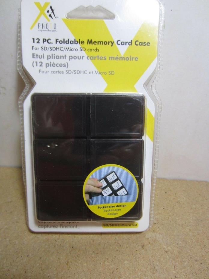 C3 XIT Foldable Memory Card Holder Case 12PC SD Cards XTMCASE photo SDHC/Micro