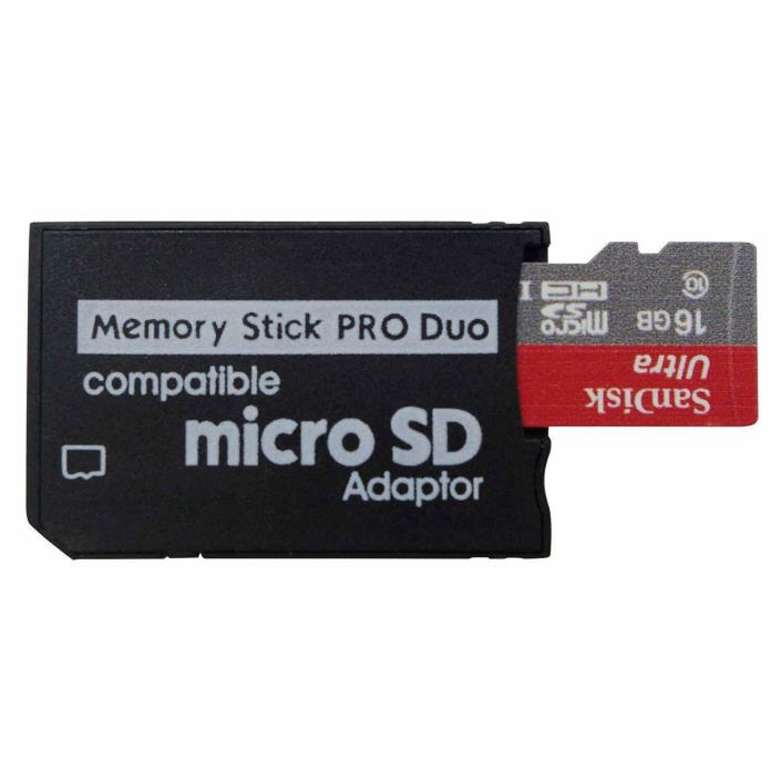 ??Sony PSP Memory Stick Adapter Micro SD to Memory Stick PRO Duo??