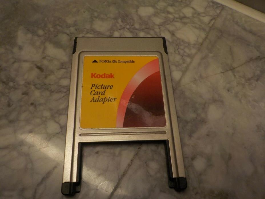 Vintage Kodak Picture Card Adapter PCMCIA-ATA compatible- untested/- for display