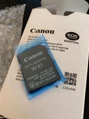 CANON W-E1 WiFi ADAPTER New