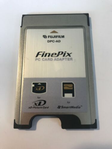 Fujifilm xD Picture Card PC Card Adapter DPC-AD FinePix Smartmedia