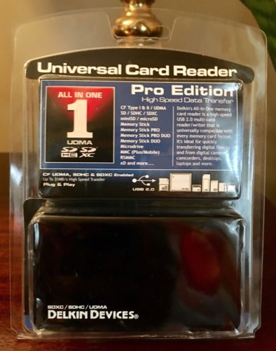 Delkin Universal Card Reader Pro High Speed