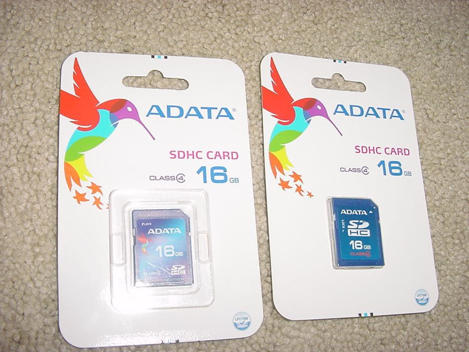 ADATA 16GB Capacity SDHC Class 4 Memory Card