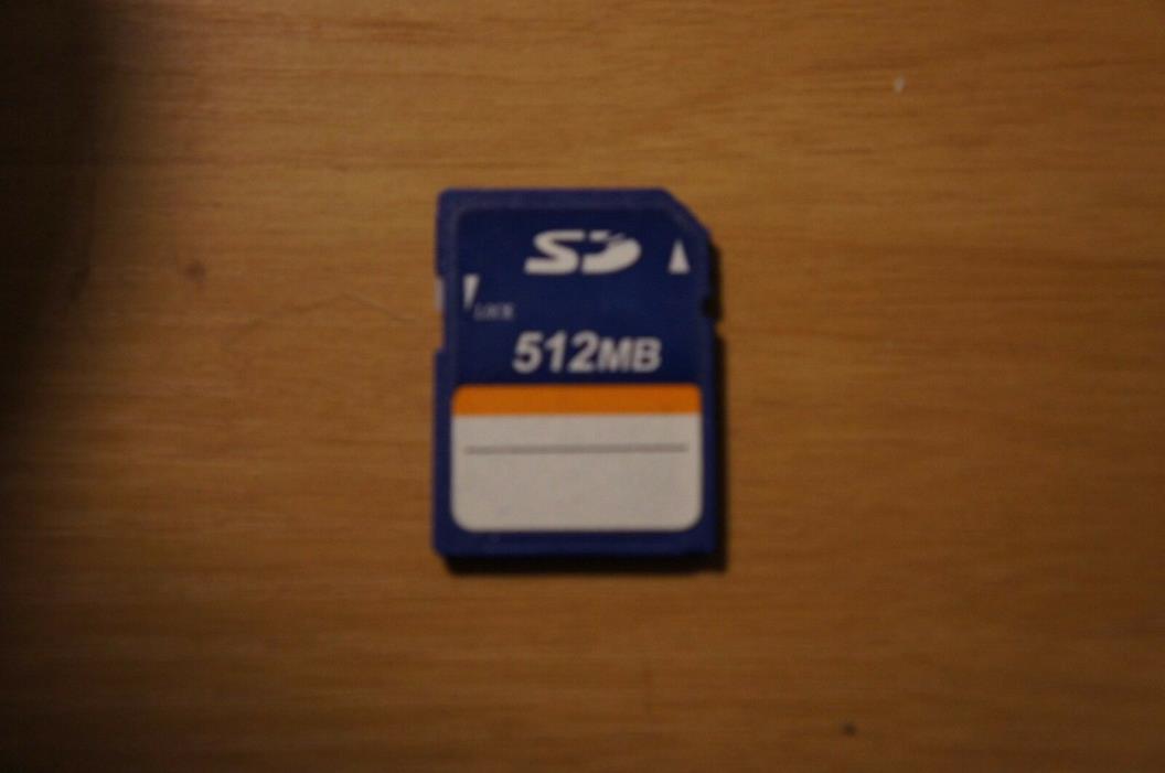 Sandisk SD 512MB Camera Memory Card