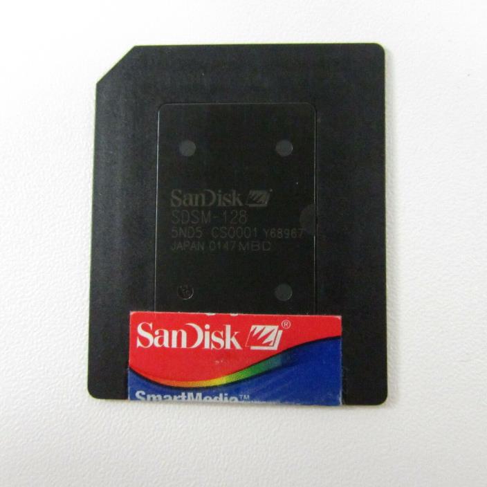 SanDisk SD 128MB SmartMedia Smart Media Memory Card SDSM-128