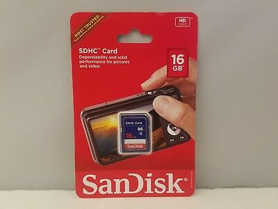 SanDisk SDHC Card | 16GB | Class 4 | SDSDB-016G-AW46 | Store Digital Content