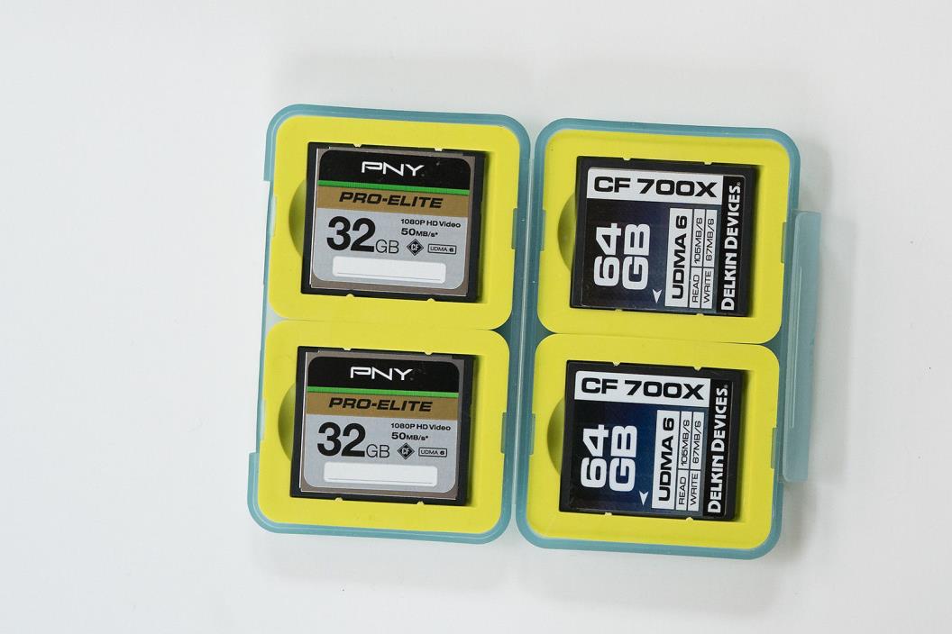182 GB CF Memory Cards ($240 value) for $115!