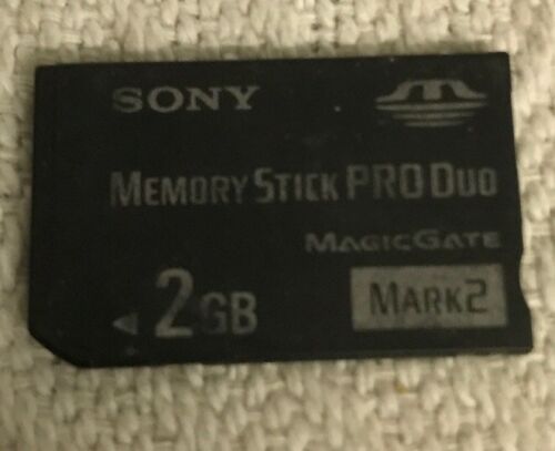 Sony Memory Stick PRO Duo 2 GB For Sony PSP D25
