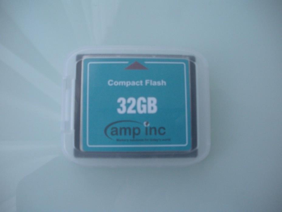 AMP Inc, Compact Flash, 32gb SSD AMPCF32DG1S - 27WSN9I - 5C