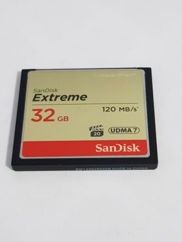 SanDisk Extreme 32GB CF Card Speed Up To 120MB /s UDMA7