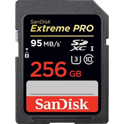 New SANDISK SDSDXXG-256G-ANCIN SanDisk Extreme Pro 256 GB SDXC Class 10/UHS-I