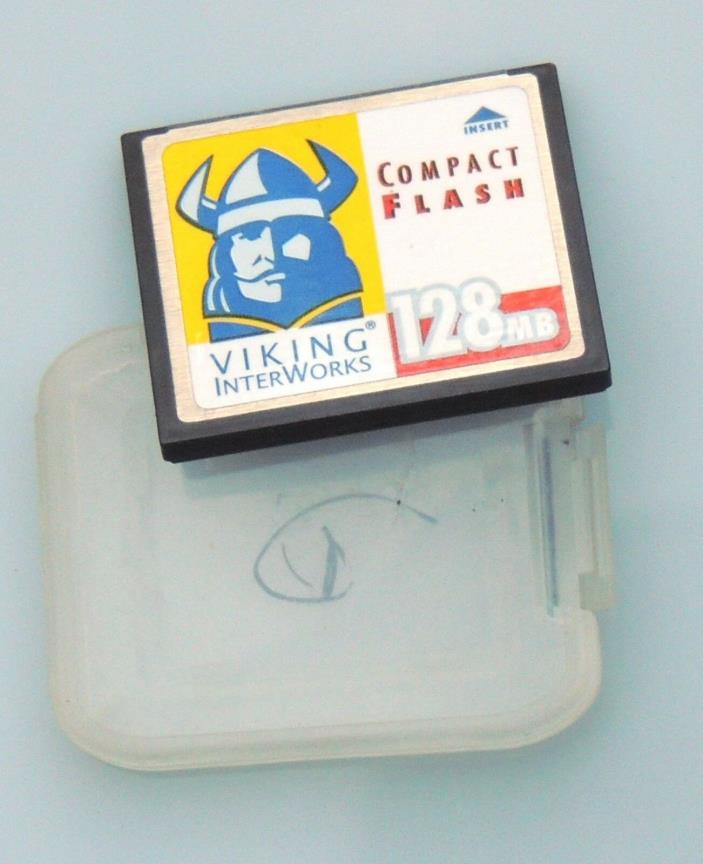 Viking Interworks 128MB CF Compact Flash Memory Card Free Shipping
