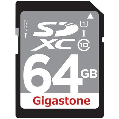 Gigastone Class 10 Uhs-1 Card (sdxc; 64gb)