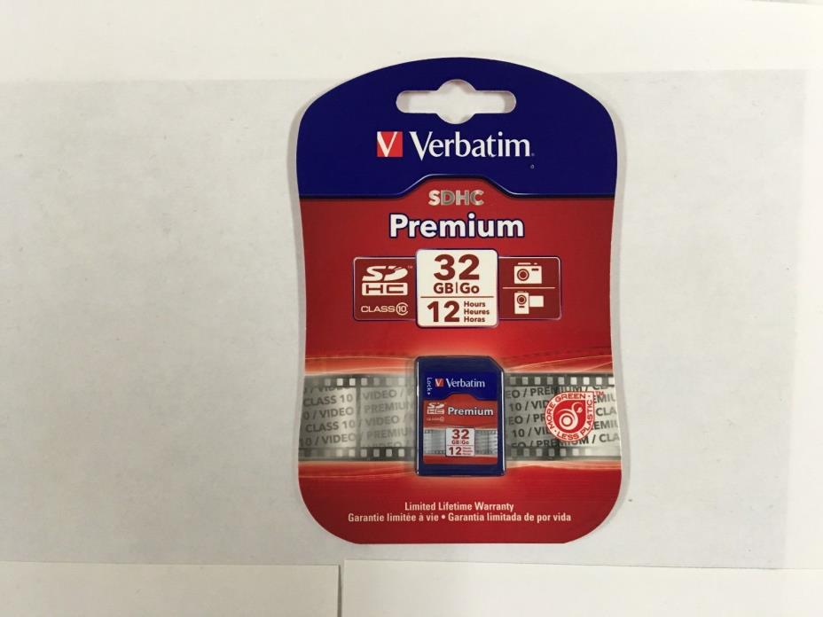 Verbatim 32GB Class 6 - SDHC Card - 96871
