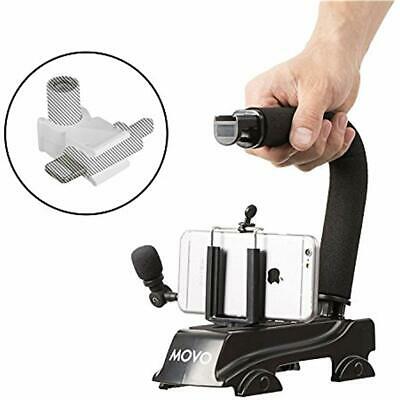 Movo Smartphone Video Pro Kit With Stabilizer Handle, Professional Microphone, 7