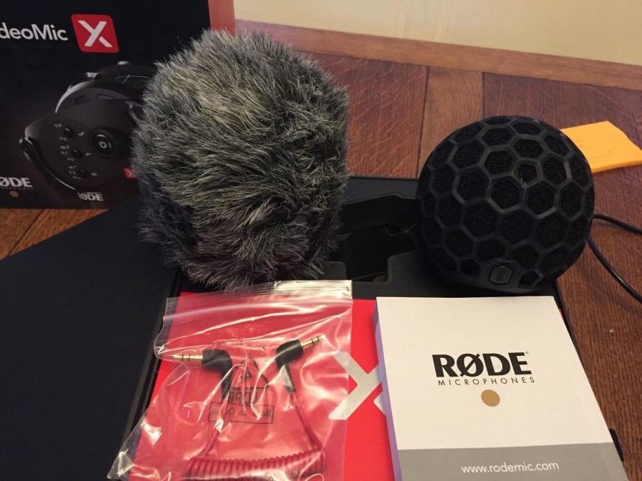 Rode Stereo Video Mic X Original Box with Accessories (everything but the mic)