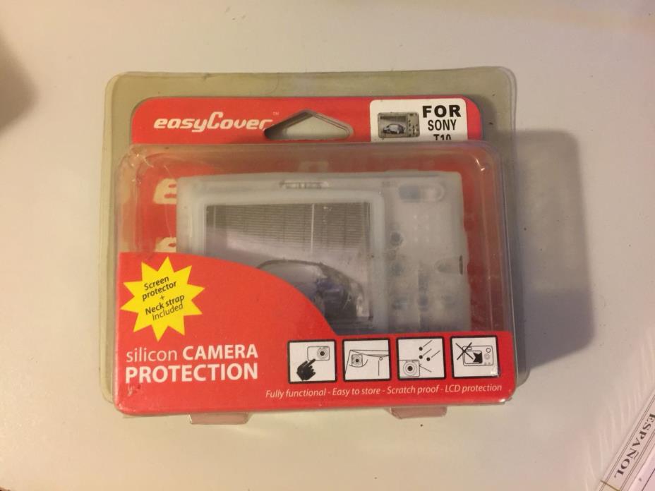 easyCover Transparent Silicon cover for protection Sony dsc-t10