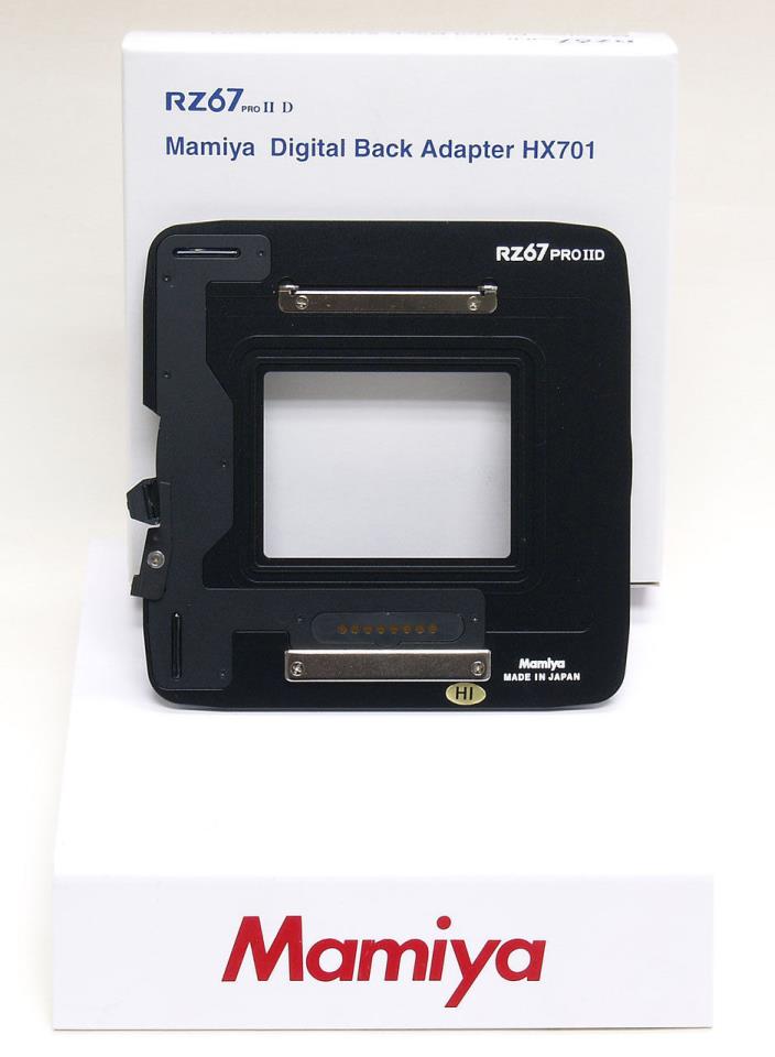 Mamiya RZ PRO IID DIGITAL BACK ADAPTER HX701 (Mamiya/Leaf/Phase One backs)