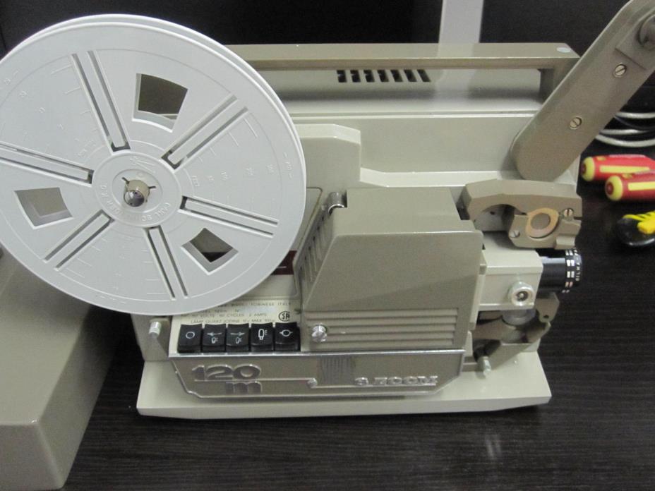 Silma 120M Super 8 Zoom Movie Projector RARE Made in Italy
