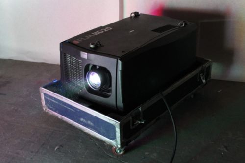 Barco FLM HD20 20k Lumens 1080p HD DLP Projector 28 Lamp Hrs + Spare & Lens (1C)