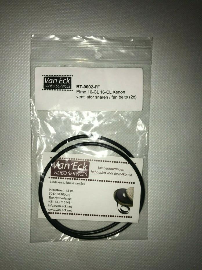 Elmo 16-CL Fan Belts for 16mm Projector