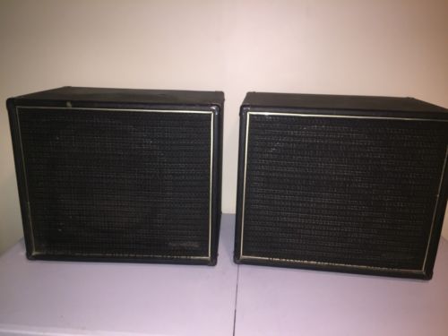 077501 Bell & Howell Filmosound Auxiliary Speakers