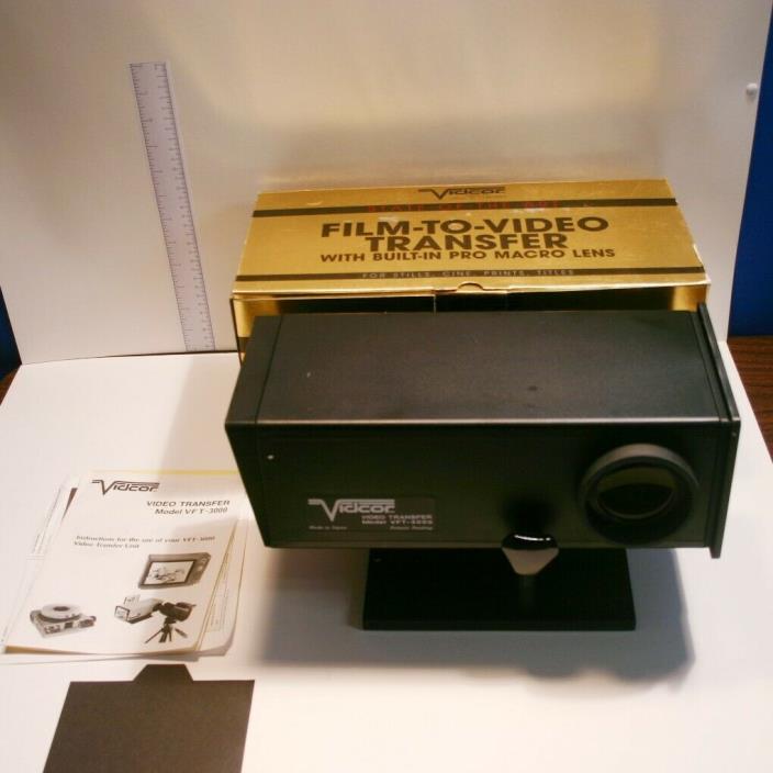 Telecine - Vidcor VFT-3000-Tested / Transfer Film, Photos, and Slides