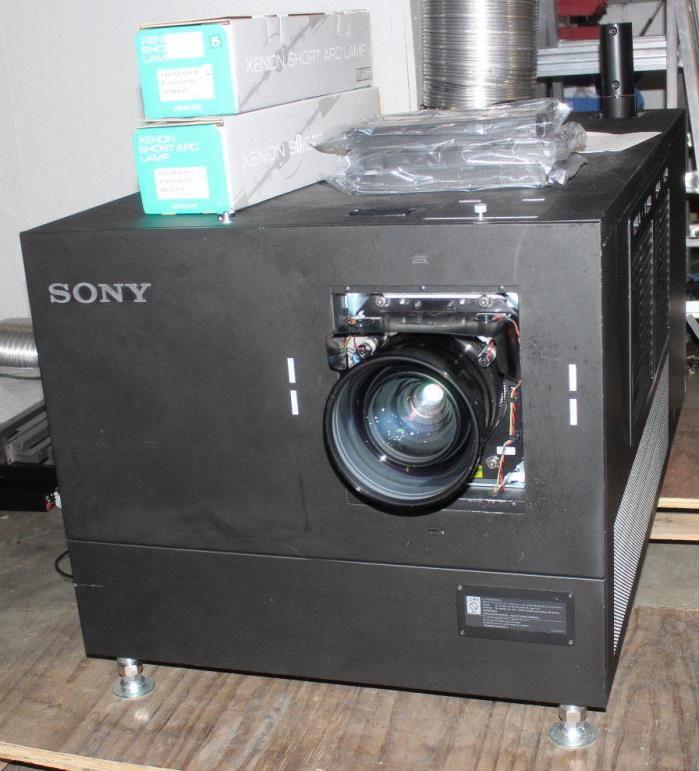 Sony SRX-R320 4K Theatre Projector with LMT-300 Media Block and LKRL-Z117 lens