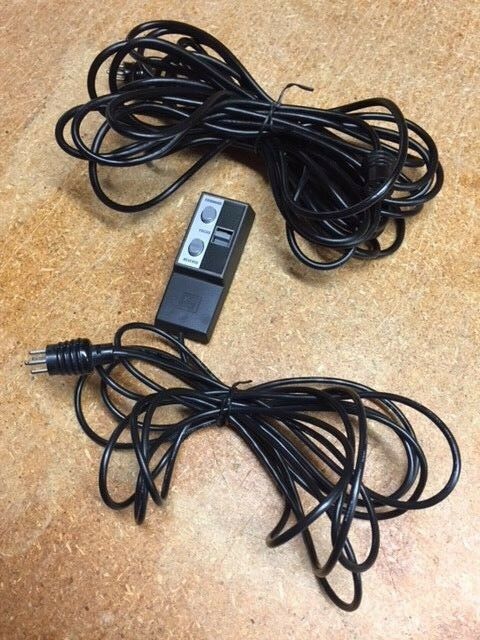 Kodak Carousel Slide Projector 5 Pin Remote Control & 25 Foot Extension Cord