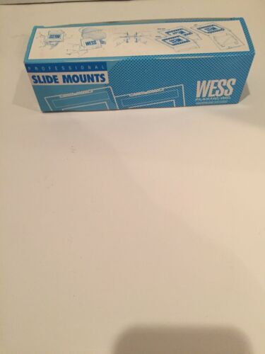 WESS Slide Mounts, 35 mm Plastic PEG, box of 50 pcs (100 Total), AAA 247 65/75