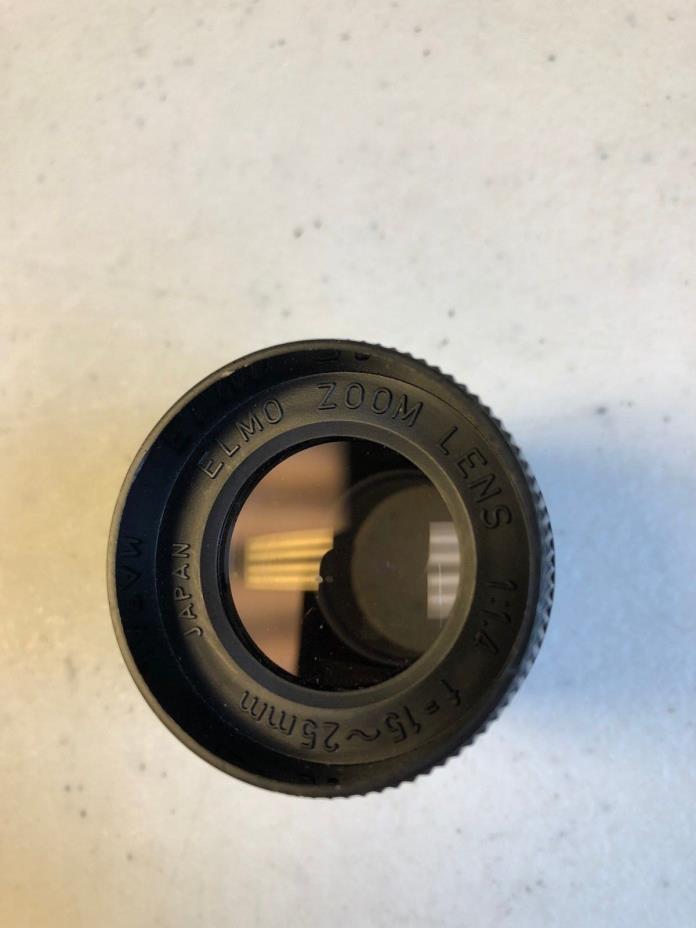 Zoom Lens Elmo 1:1.4 f=15~25mm