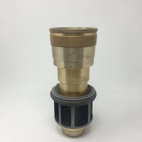 ISCO Gottingen Anamorphic Lens Model KA 298 2x 35mm Movie Projector Gold Vtg
