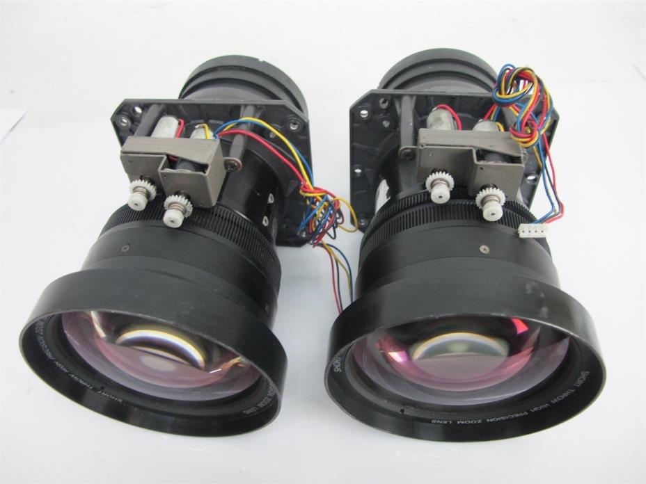 Sanyo Christie Eiki LNS-W02 Short Throw Zoom Lens - Lot of 2 for Parts
