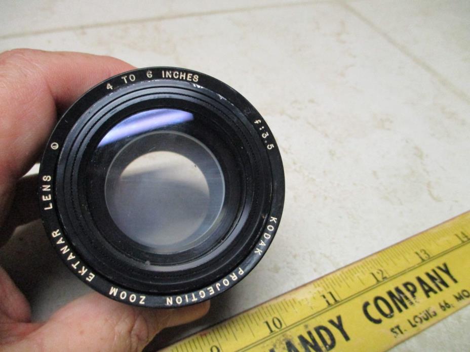 VTG Kodak 35mm Slide Projector Lens Zoom Ektanar F:3.5