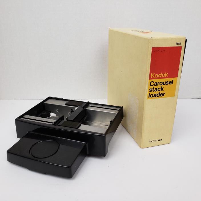 Kodak Carousel Stack Loader B40 CAT 151 4249 Original Box No Instructions