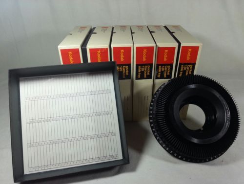 Kodak Pocket Carousel 120 Slide Tray lot of 7