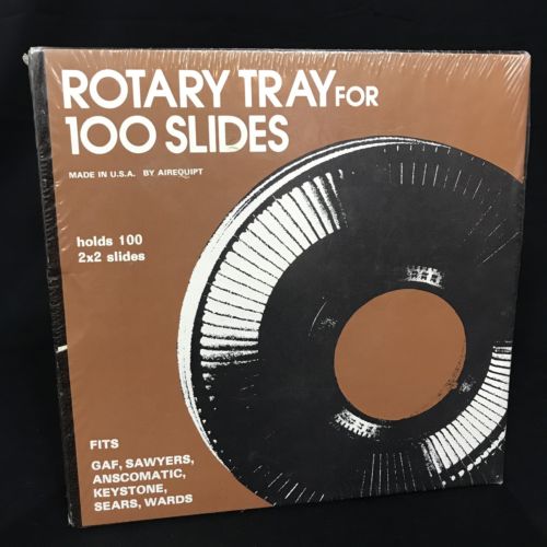 Rotary Tray For 100 Slides, Factory Sealed, GAF, Sawyer, Keystone,