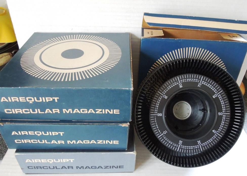 AIREQUIP CIRCULAR MAGAZINE 100 SLIDE TRAY