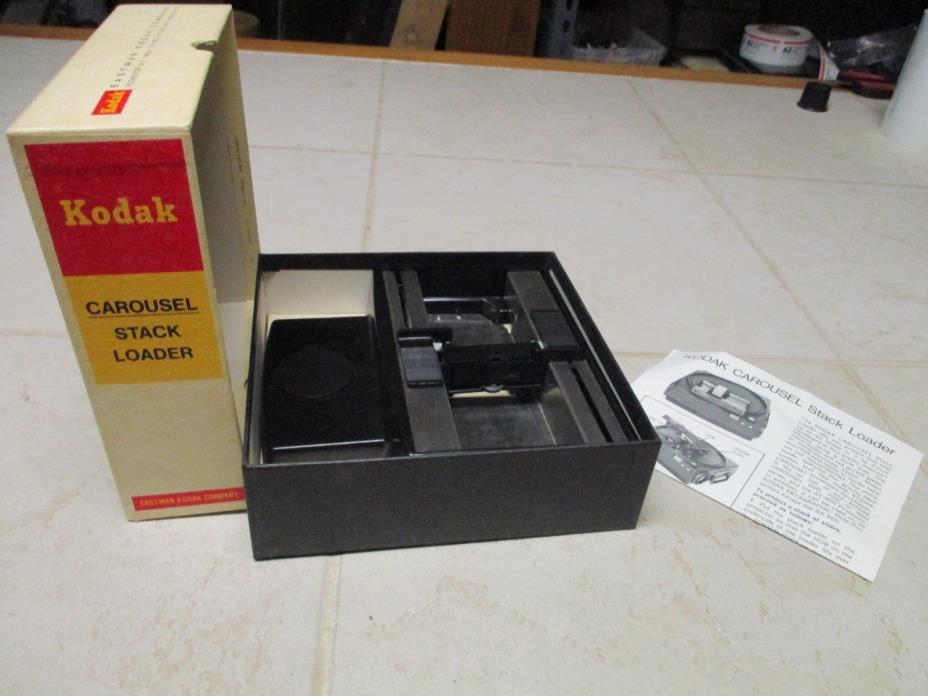 VTG Kodak Carousel Stack Loader 35mm Slide Projector Accessory